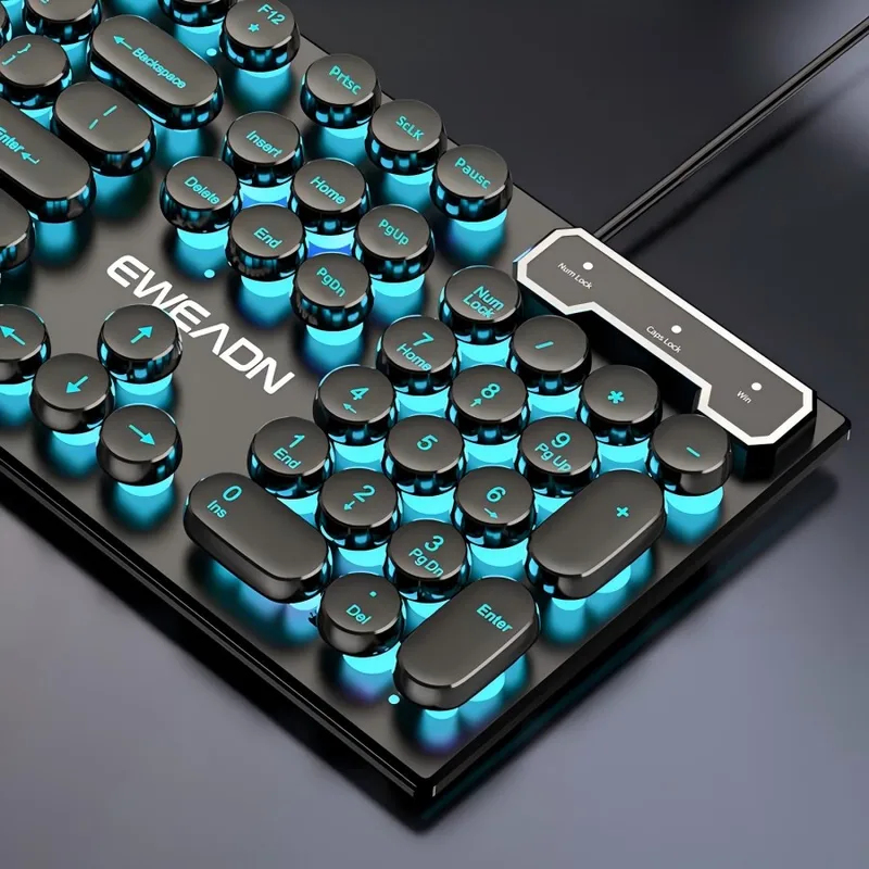 Gaming Keyboard Nearby - Ретро-панк набор клавиатуры и мыши с