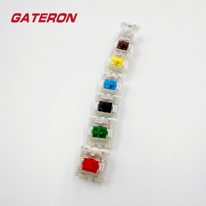 Keyboard Gaming Blue Switch - Механические переключатели Gateron KS-9, 3-контактные, красные,
