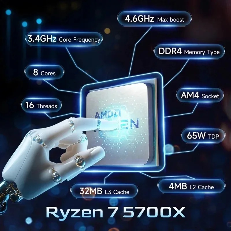Процессор AMD Ryzen 7 5700X дл – обзор и цена Amd Cpu Ryzen 7