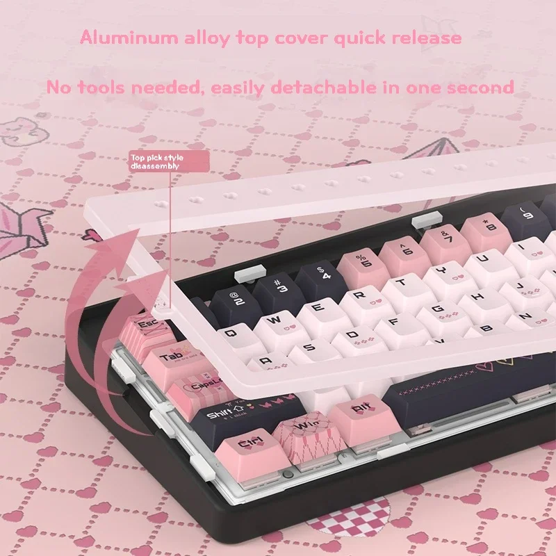 RECCAZR R66 Paper Plane66 Комп – обзор и цена Gaming Keyboard Hot Swappable