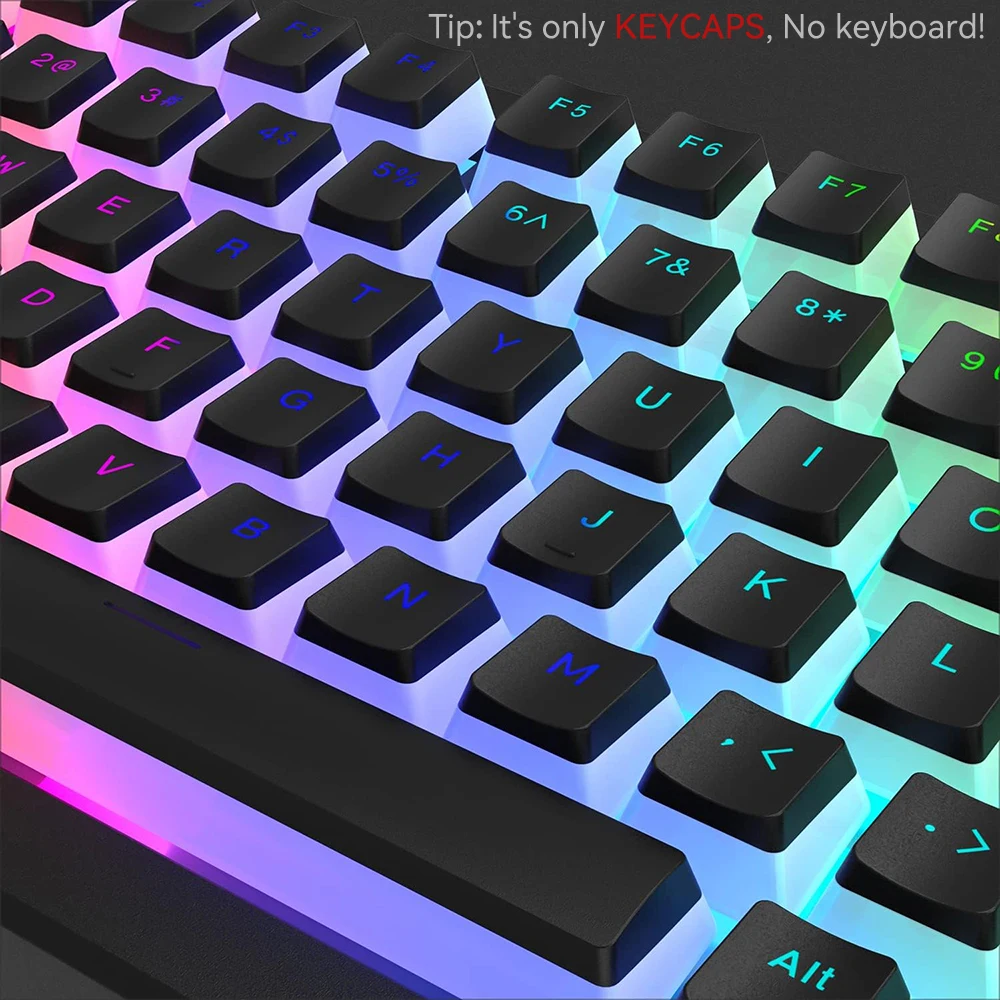 Новые колпачки для клавиш PBT  – обзор и цена Keyboard Gaming Blue Switch