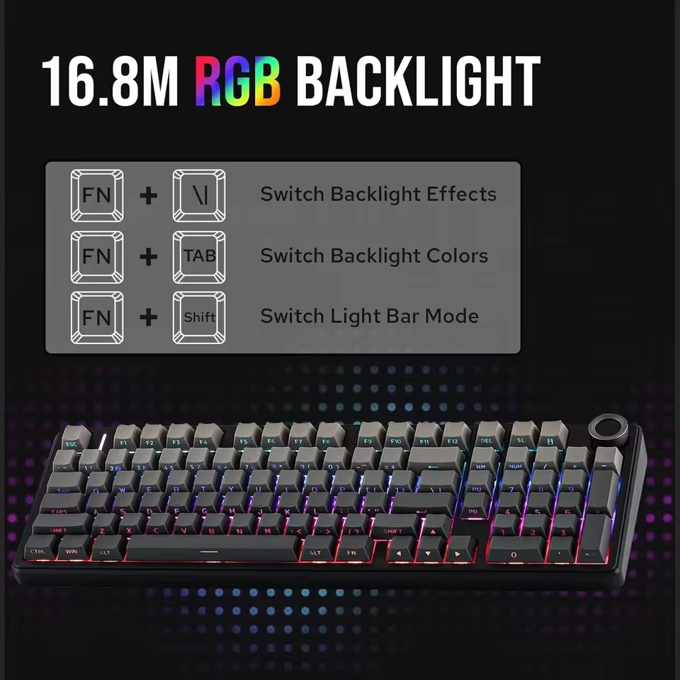 Игровая механическая клавиатур – обзор и цена Gaming Keyboard Hot Swappable