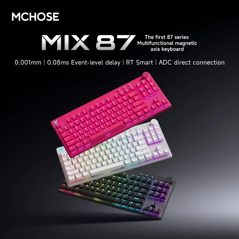 Игровая клавиатура Mchose Mix8 – обзор и цена Gaming Keyboard Hot Swappable