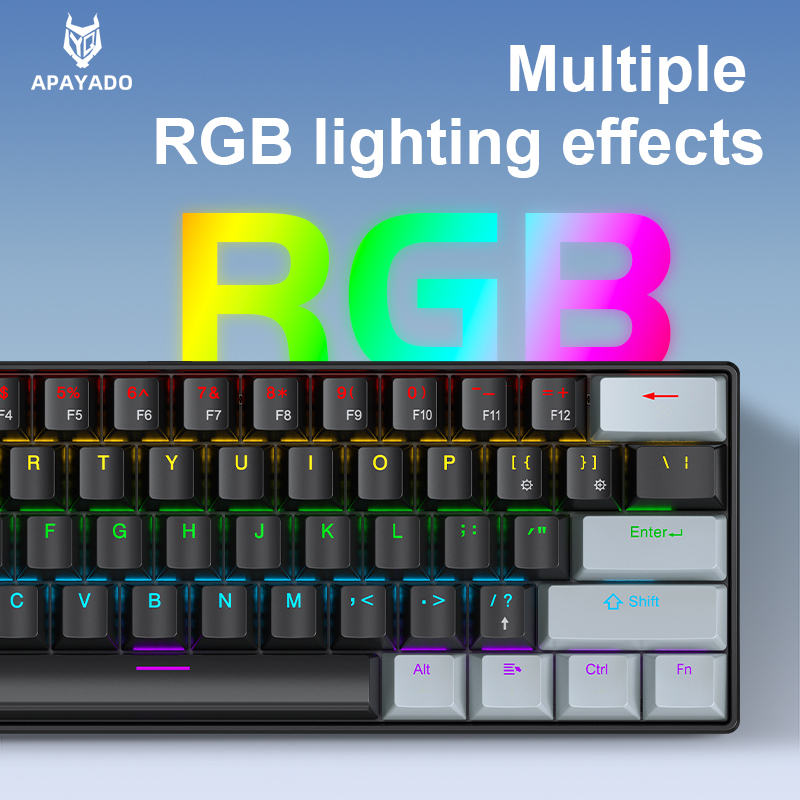Мини-механическая клавиатура A – обзор и цена Keyboard Gaming Blue Switch
