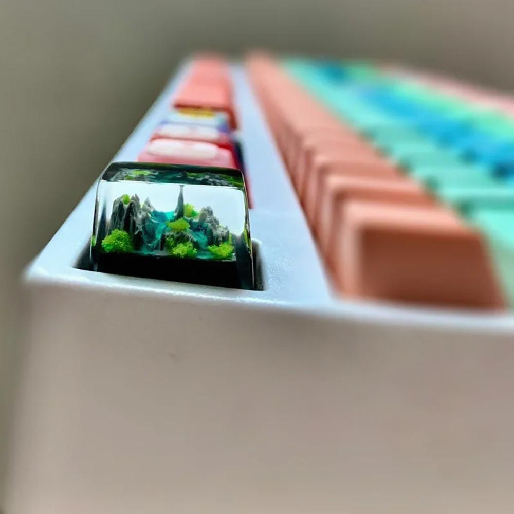 Кастомные RGB-кейкапы из смолы – обзор и цена Gaming Keyboard No Rgb