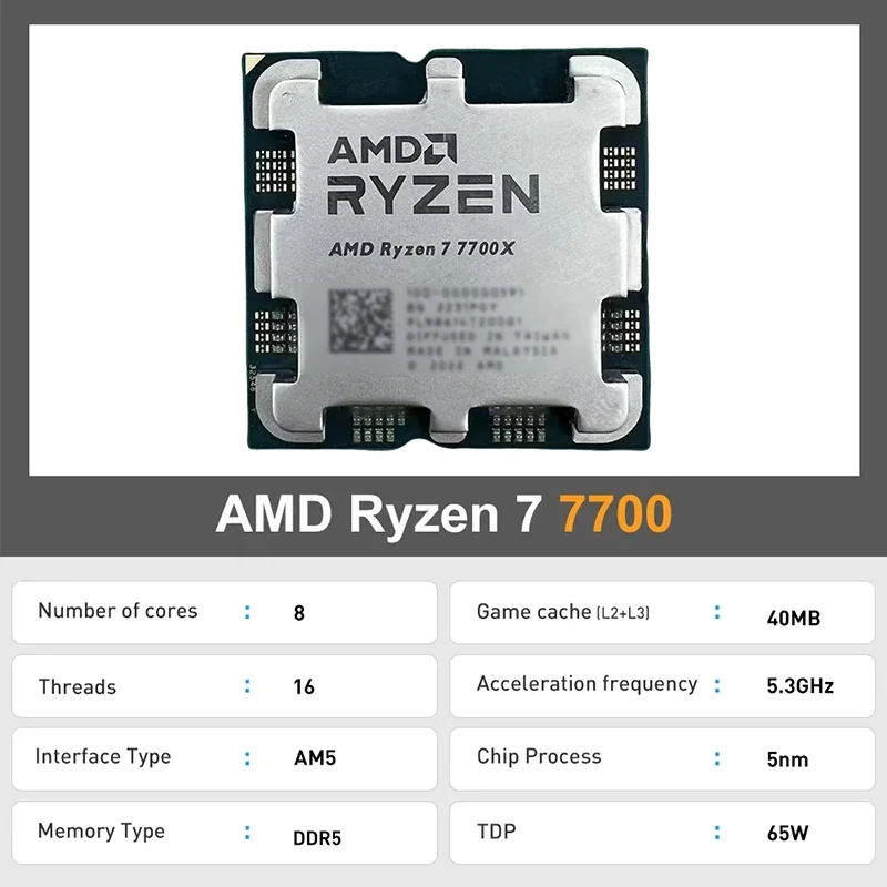 Процессор AMD Ryzen 7 7700X AM – обзор и цена Amd Cpu Ryzen 7
